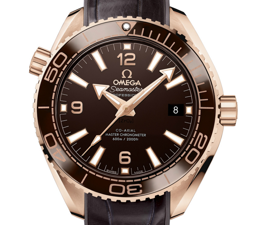 Omega Seamaster Planet Ocean 600M Master Chronometer 'Chocolate' Watch ...