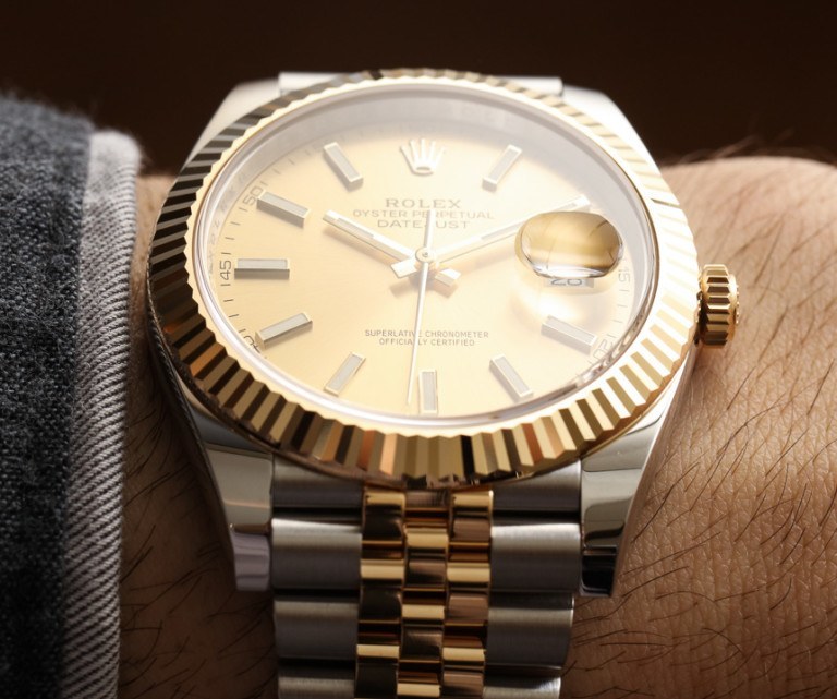 Rolex Datejust 41 Two-Tone Watches Hands-On | aBlogtoWatch