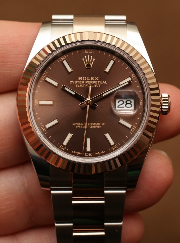 Rolex Datejust 41 Two-Tone Watches Hands-On | ABlogtoWatch