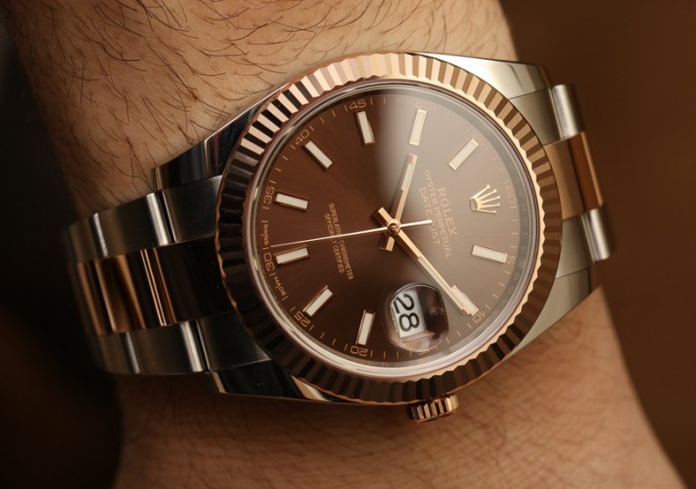 Rolex Datejust 41 Two-Tone Watches Hands-On | aBlogtoWatch