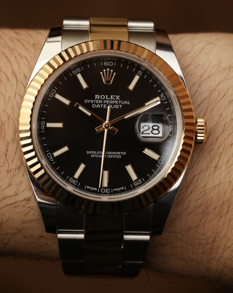 Rolex Datejust 41 Two-Tone Watches Hands-On | aBlogtoWatch