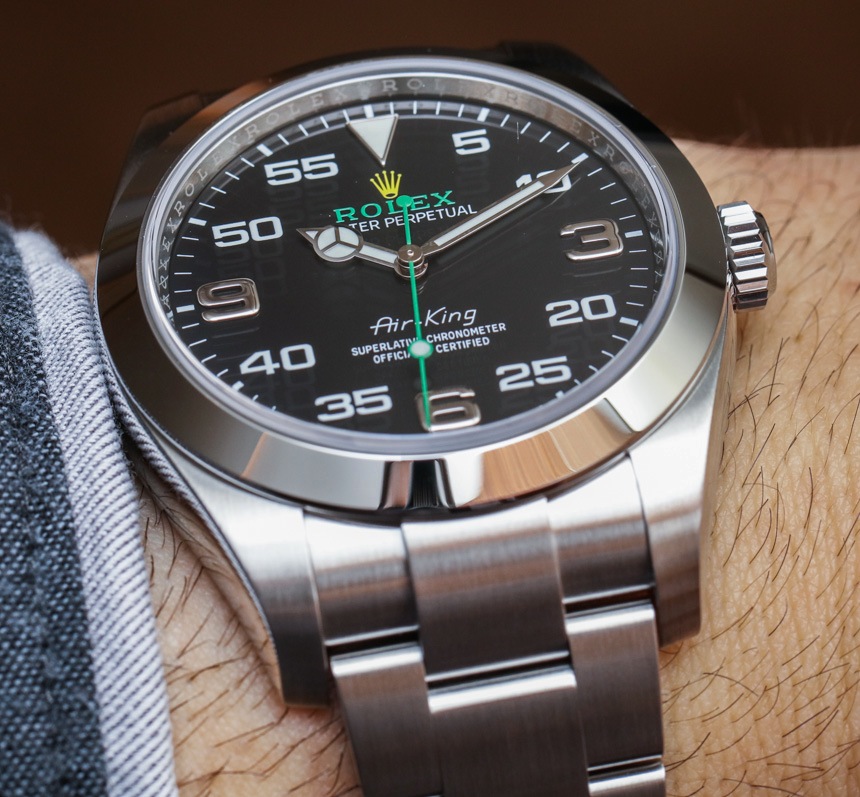 rolex air king 40mm review