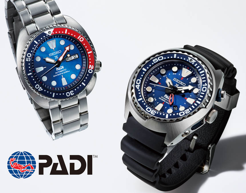 Seiko Prospex Special Edition PADI Watches: Popular Diving Watches Just Got  More Official | aBlogtoWatch