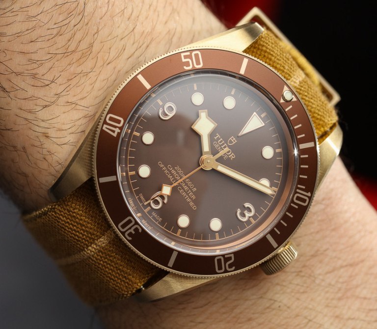 Tudor Heritage Black Bay Bronze 79250BM Watch Hands-On | aBlogtoWatch