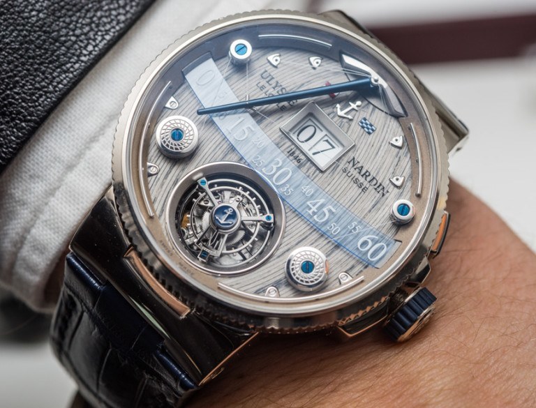 Ulysse Nardin Grand Deck Marine Tourbillon Watch Hands-On | aBlogtoWatch