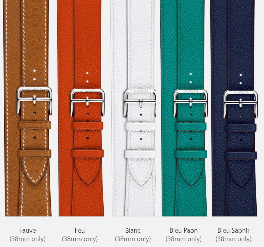 hermes leather apple watch band