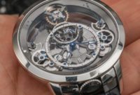 Arnold & Son Time Pyramid Translucent Back Watch Hands-On | aBlogtoWatch