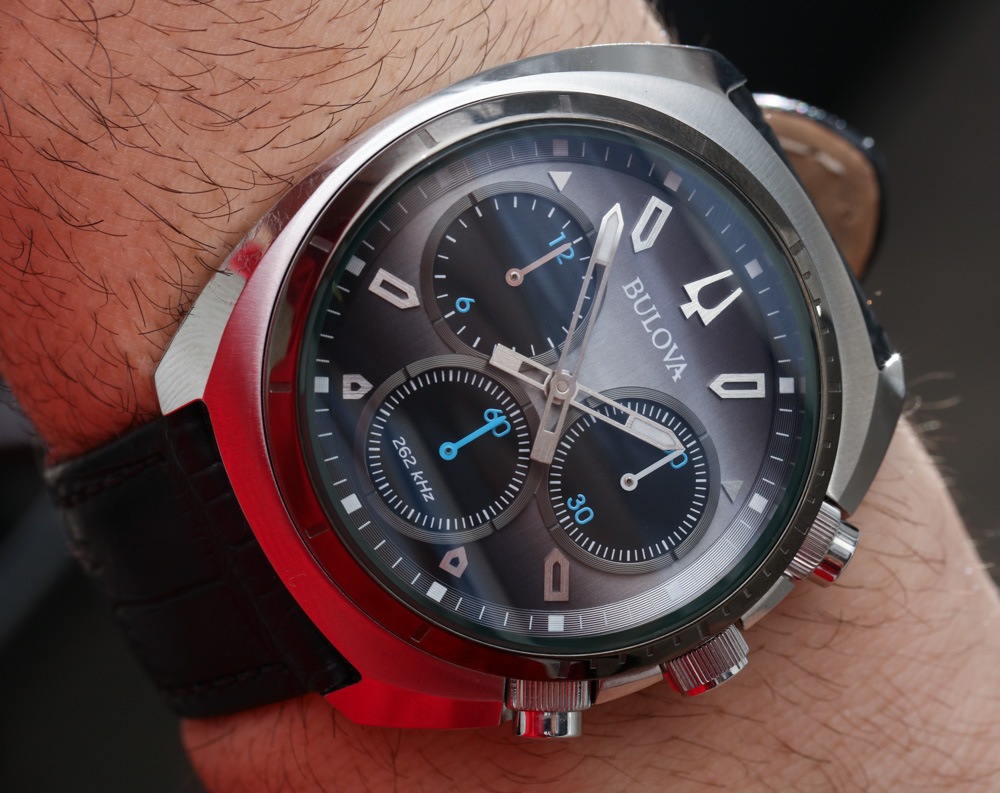 Bulova CURV Watches With Curved Chronograph Movements Hands-On ...