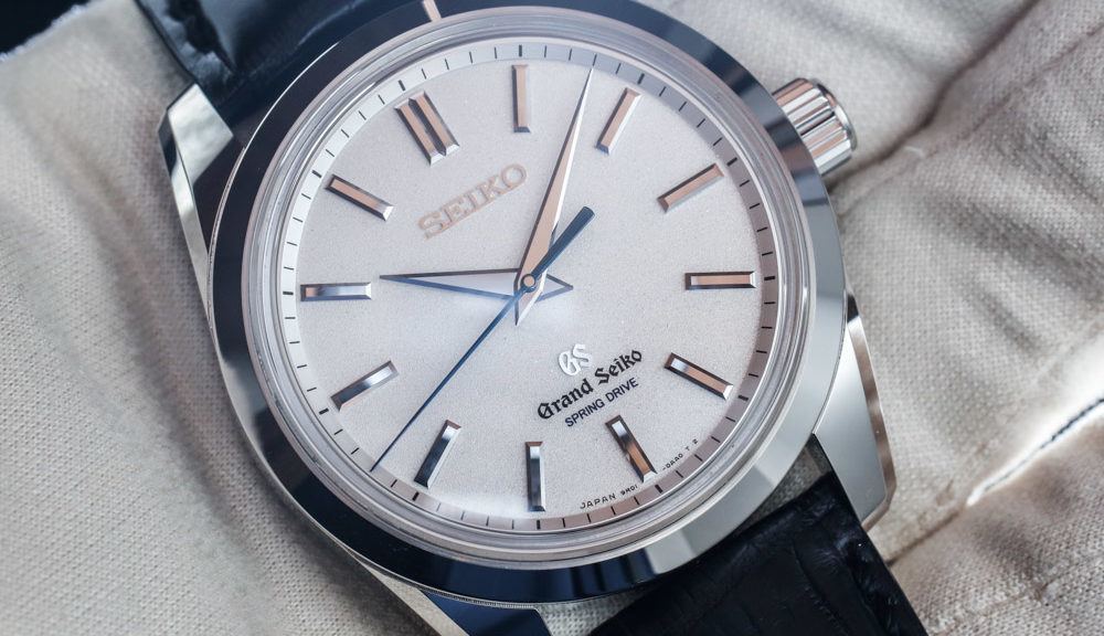 Grand Seiko SBGD001 Spring Drive 8 Day Power Reserve Watch Sends A ...