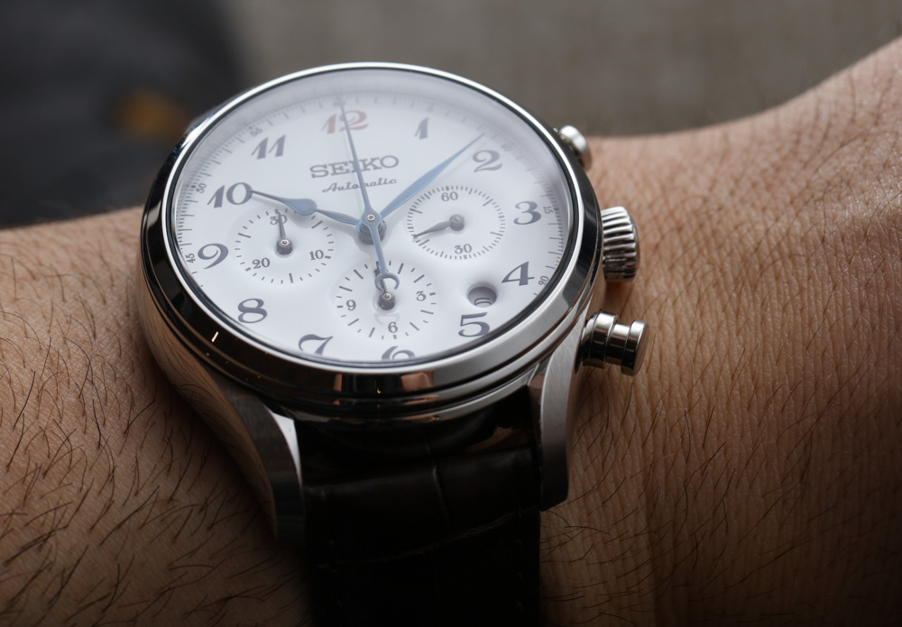 Seiko Presage Automatic Chronograph SRQ019 & Edition Watches Hands-On | aBlogtoWatch