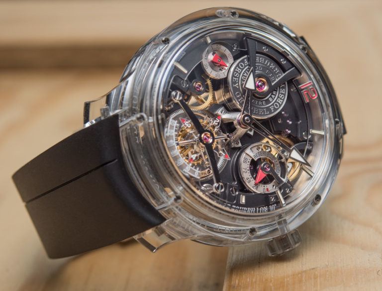 Greubel Forsey Double Tourbillon Technique Sapphire Watch Hands-On ...