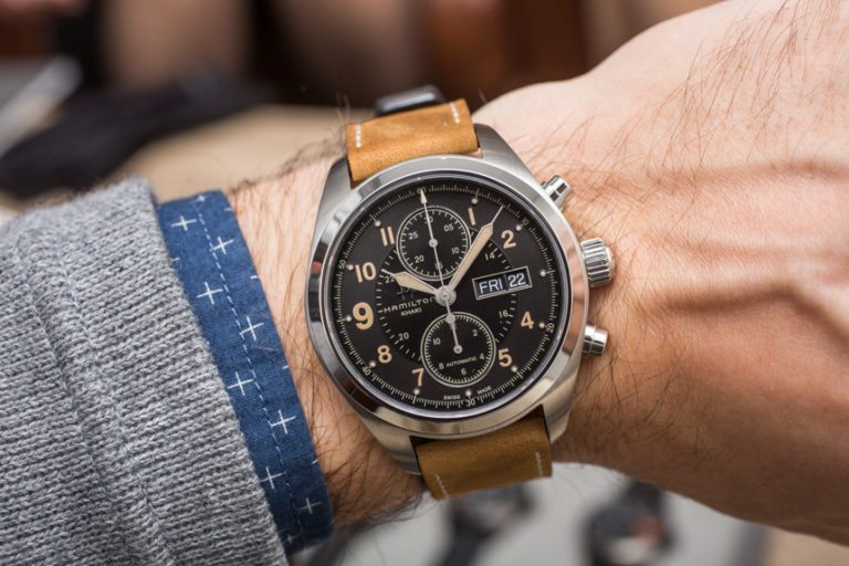 Hamilton Khaki Field Auto Chrono Watch Hands-On | aBlogtoWatch