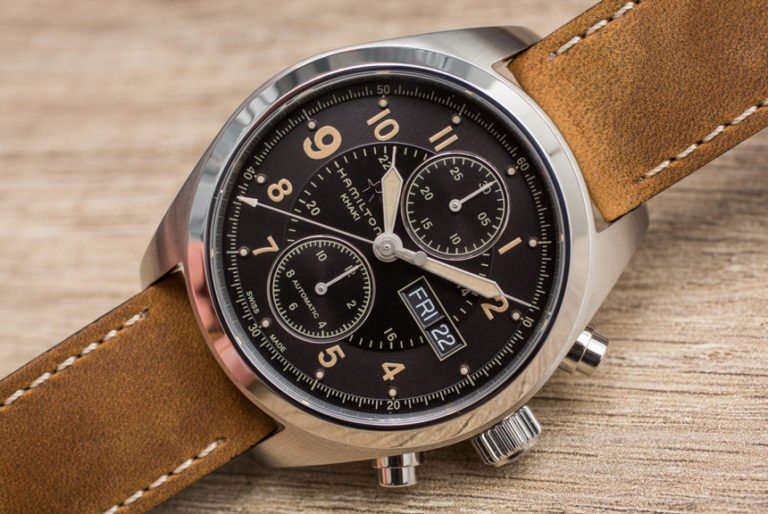 Hamilton Khaki Field Auto Chrono Watch Hands-On | aBlogtoWatch