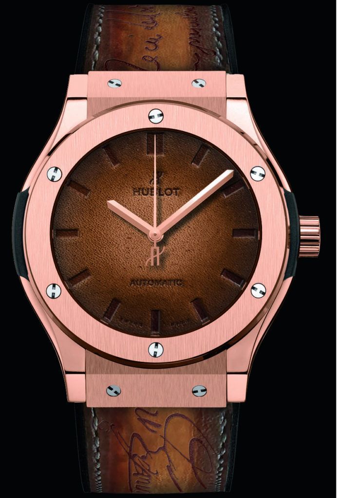 Hublot Classic Fusion Berluti Watch In All-Black & 'Scritto' | aBlogtoWatch