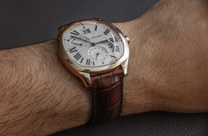 Cartier Drive De Cartier 'Small Complication' Gold Watch Review ...