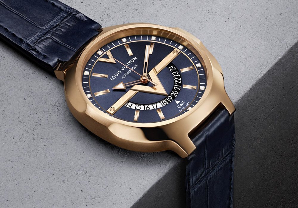 Louis Vuitton's Voyager GMT watch collection: travel in style
