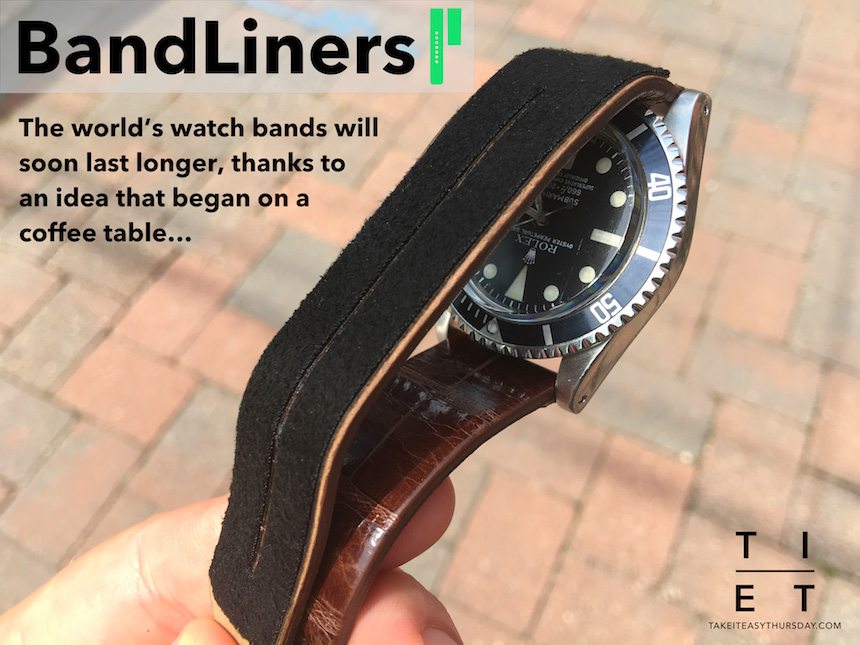 BandLiners Increase Watch Strap Comfort 