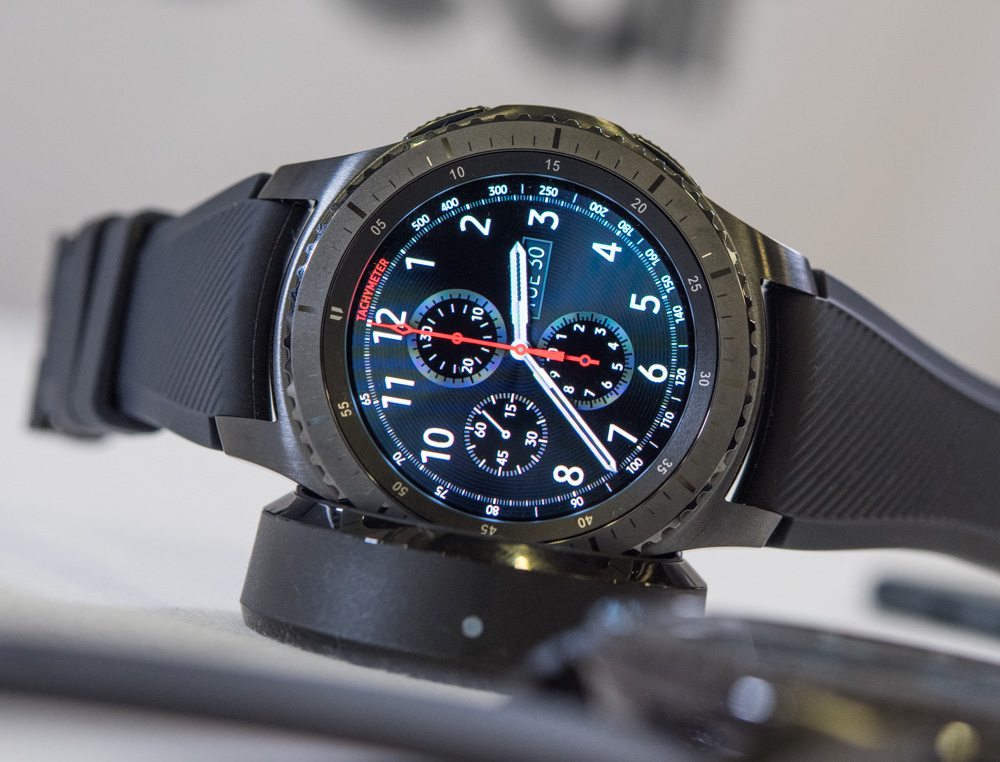 Samsung Gear S3 Frontier & Classic Smartwatch Hands-On Debut | aBlogtoWatch