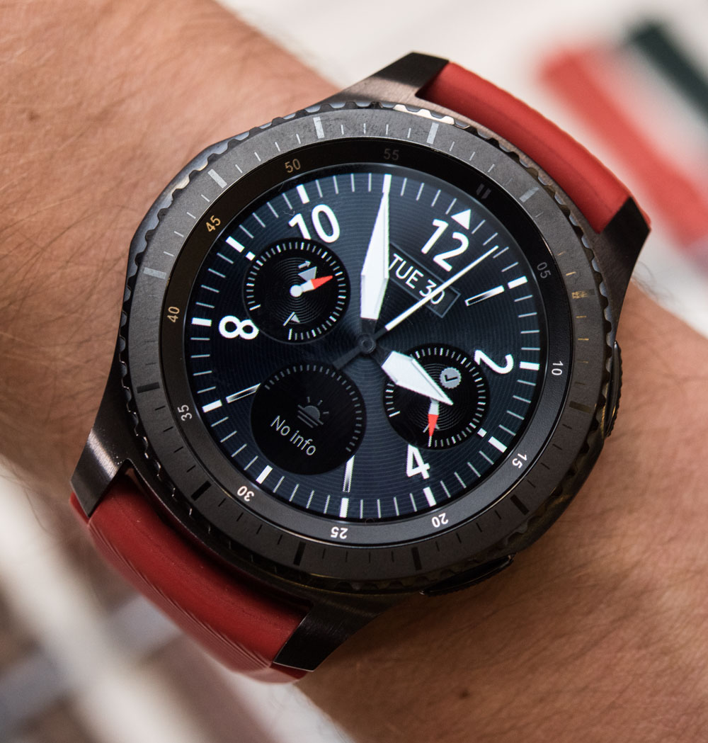 Samsung Gear S3 Frontier & Classic Smartwatch HandsOn Debut aBlogtoWatch