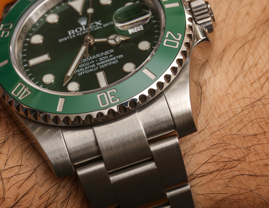 rolex submariner green review