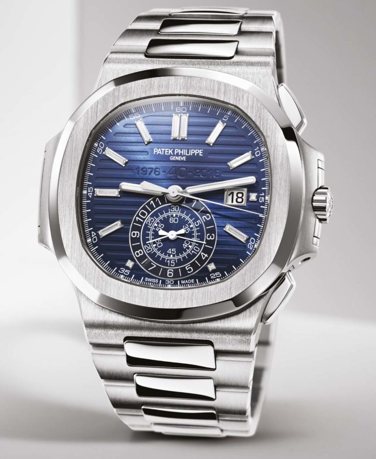 Patek Philippe Nautilus 40th Anniversary 5976/1G Watch Is 49.25mm Wide ...