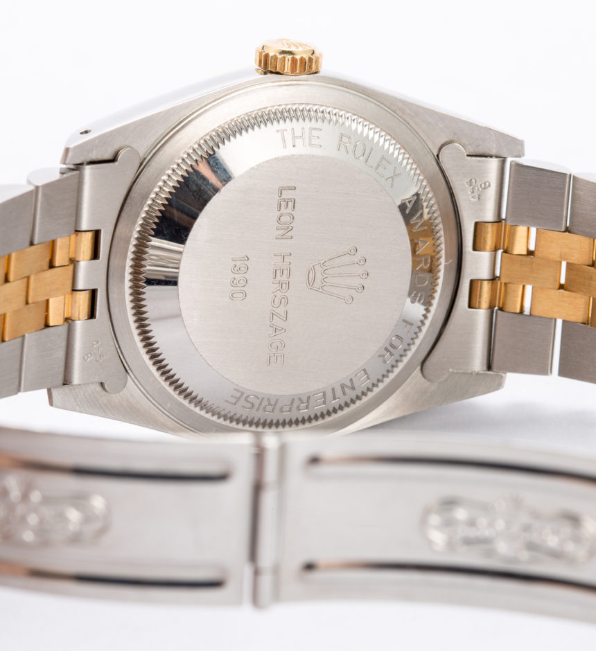 An Example Of A Rolex Datejust 'Awards For Enterprise' Trophy Watch ...