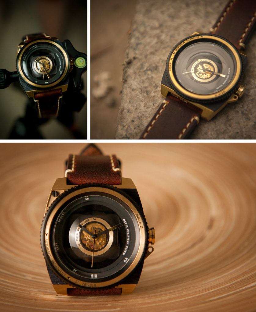 Tacs Automatic Vintage Lens Watch 