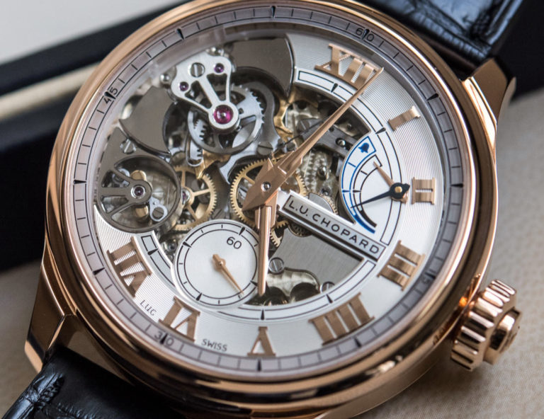 Chopard L.U.C Full Strike Minute Repeater Watch With Sapphire Gongs ...