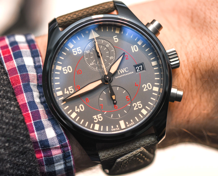 IWC Pilot's Watch Chronograph Top Gun Miramar Hands-On | aBlogtoWatch