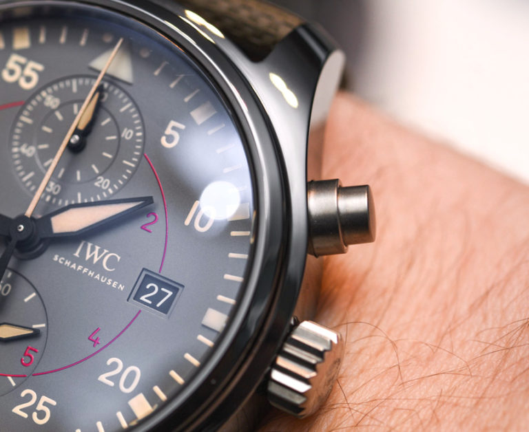 IWC Pilot's Watch Chronograph Top Gun Miramar Hands-On | aBlogtoWatch