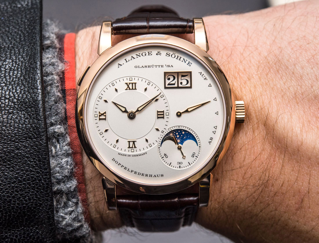 Updated A. Lange & Söhne Lange 1 Moon Phase Watch With Day/Night ...