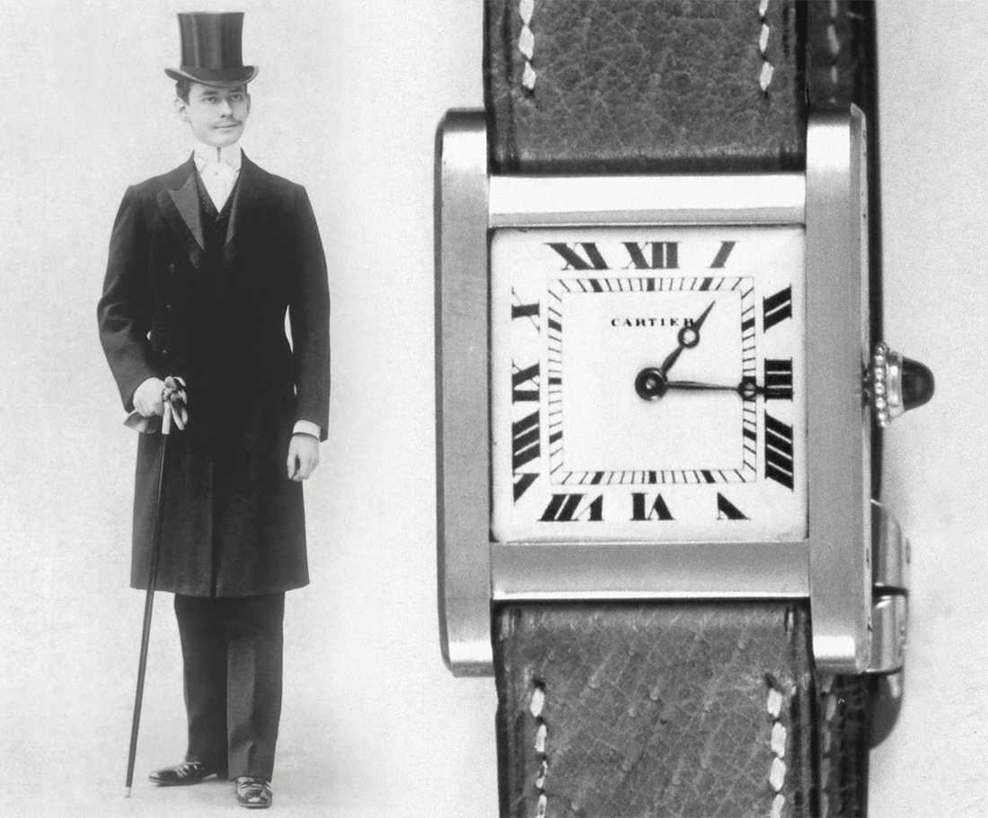 authentic cartier tank watch