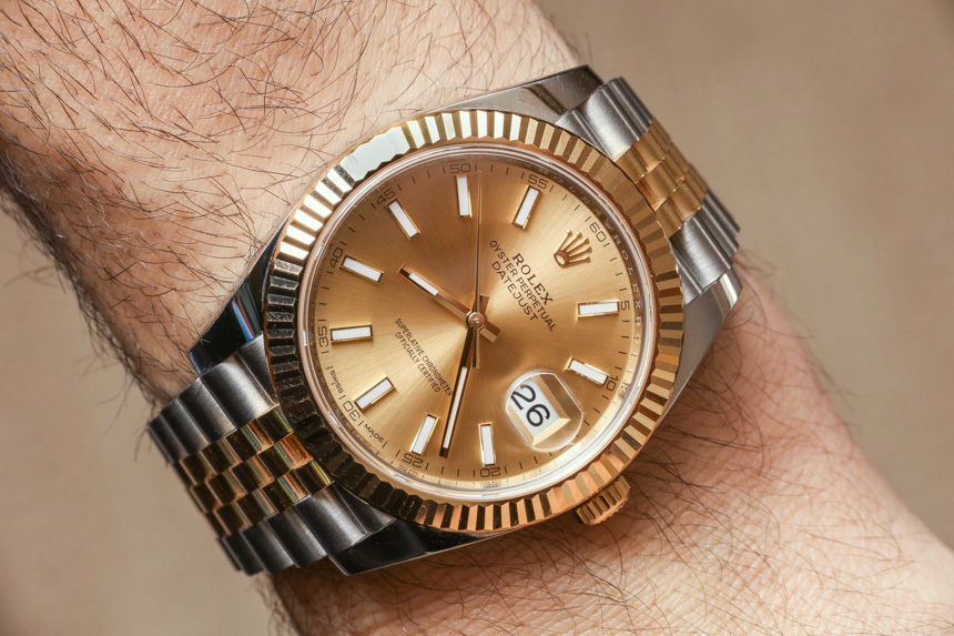datejust 41 actual size