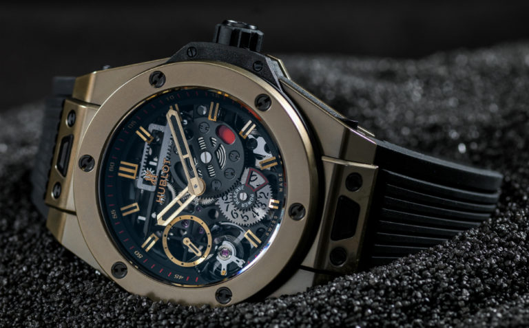 Hublot Big Bang MECA-10 Magic Gold Watch | aBlogtoWatch