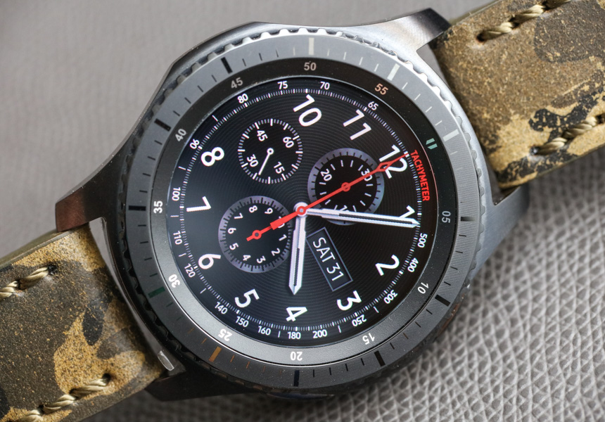 boksen registreren Omgaan Samsung Gear S3 Smartwatch Review: Design + Functionality | aBlogtoWatch