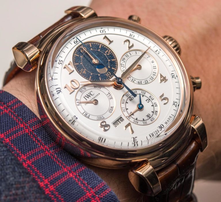 IWC Da Vinci Perpetual Calendar Chronograph Watch Hands-On | aBlogtoWatch