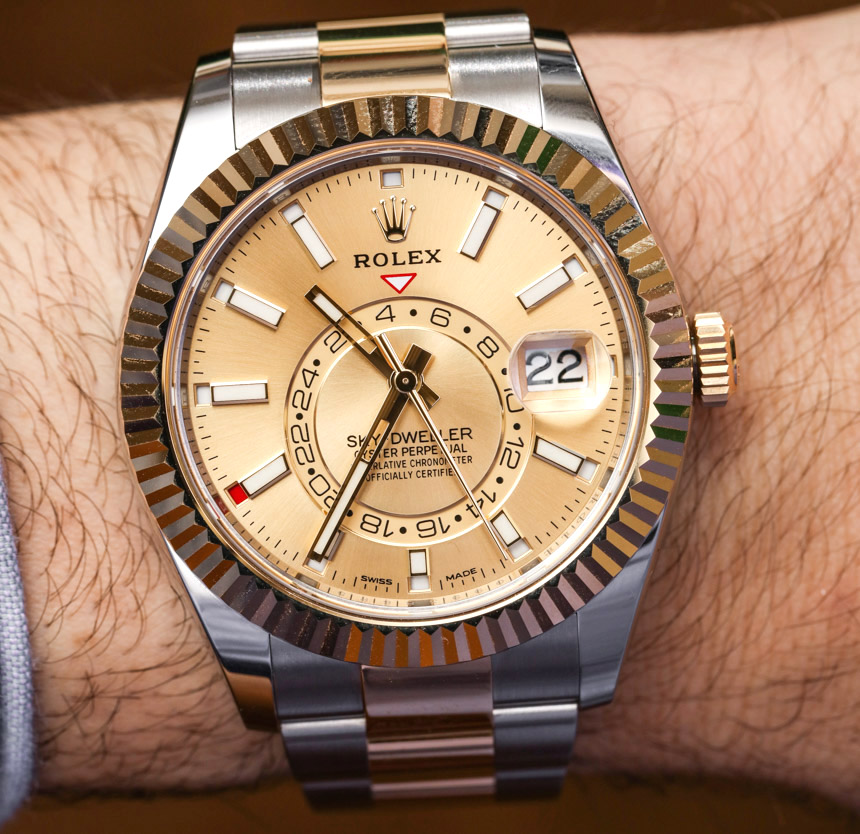 Rolex Sky-Dweller Watches In Two-Tone 