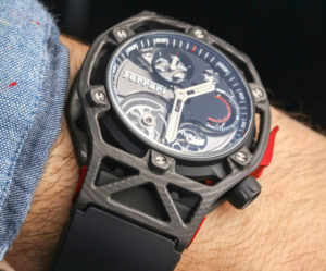 Hublot Techframe Ferrari 70 Years Tourbillon Chronograph Watch Hands-On ...