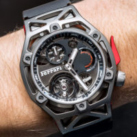 Hublot Techframe Ferrari 70 Years Tourbillon Chronograph Watch Hands-On ...