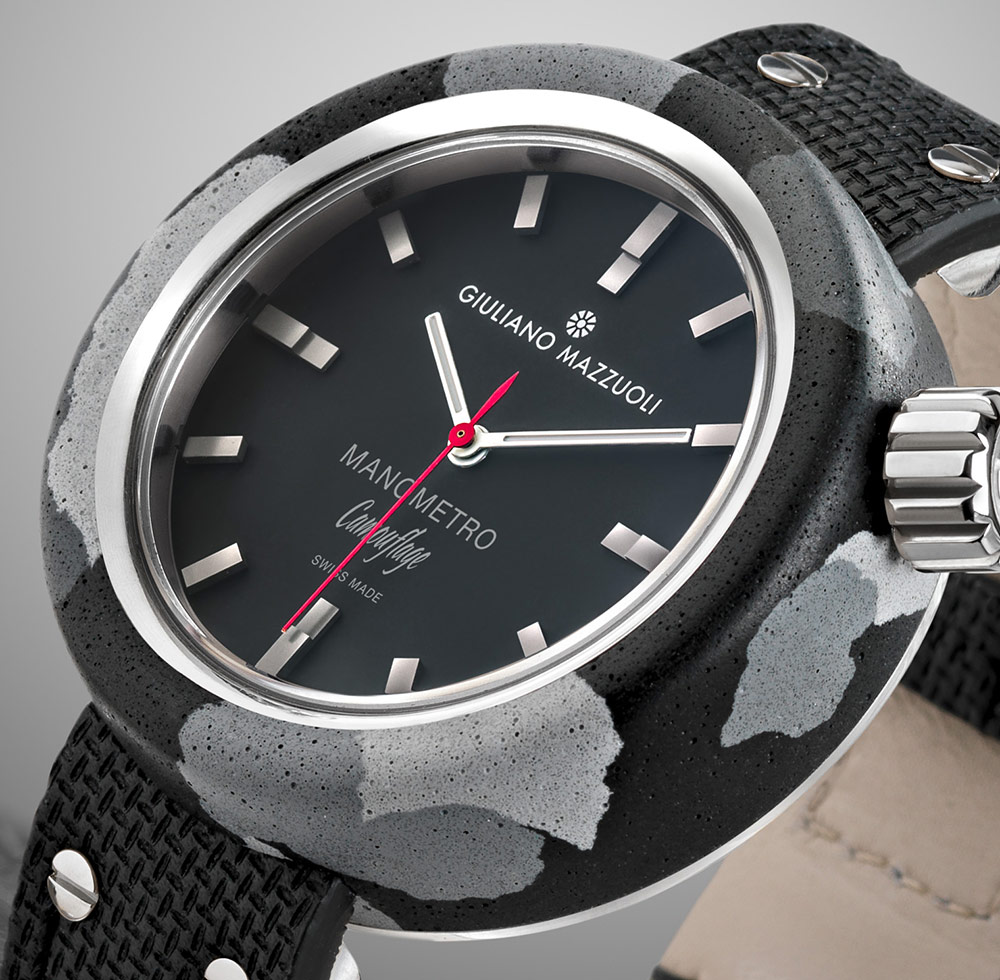 Introducing - Giuliano Mazzuoli Cemento, a wristwatch made of cement (specs  & price) - Monochrome Watches