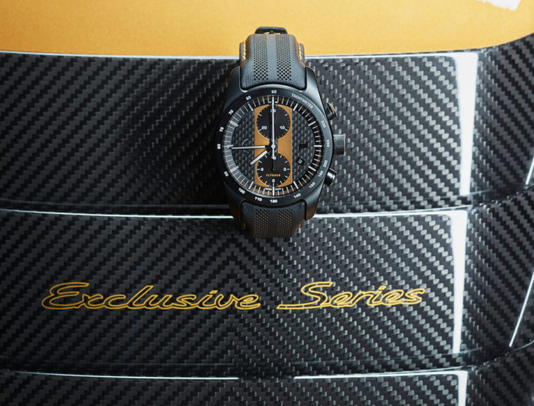 Porsche 911 Turbo S Exclusive Series Coupe & Porsche Design Chronograph ...