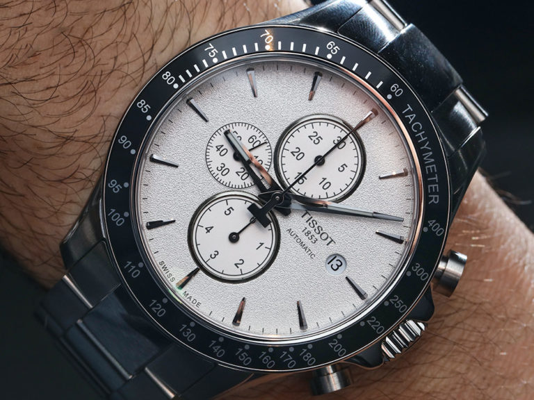 Tissot V8 Automatic Chronograph Watch Hands-On | aBlogtoWatch