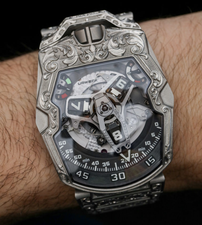 Urwerk Amadeus UR-210 Watch Hands-On | aBlogtoWatch