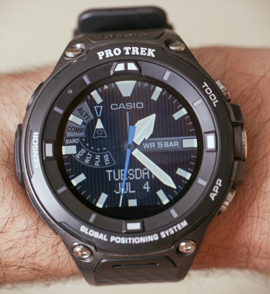 Casio Pro Trek Smart Wsd F Watch Review Ablogtowatch