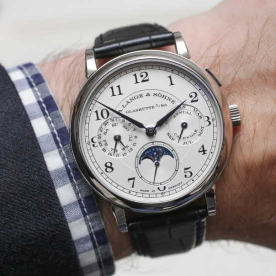 A. Lange & Söhne 1815 Annual Calendar Watch Hands-On | aBlogtoWatch