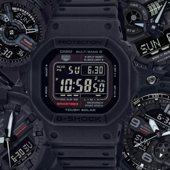 Casio G-Shock 35th Anniversary Collection Watches | aBlogtoWatch