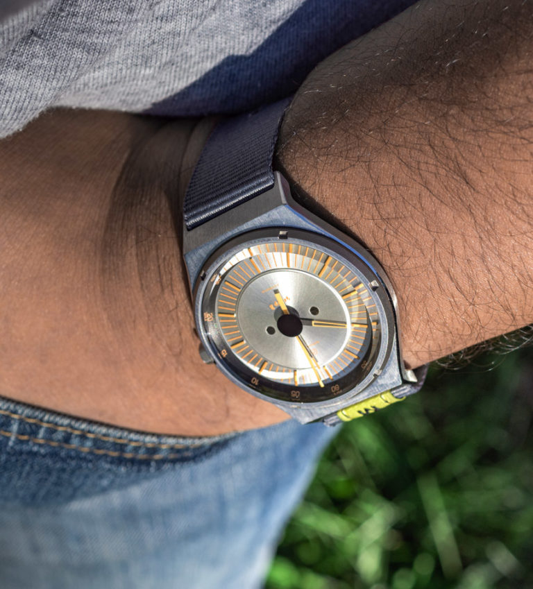 Autodromo Group B Silver/Yellow Watch Review | ABlogtoWatch