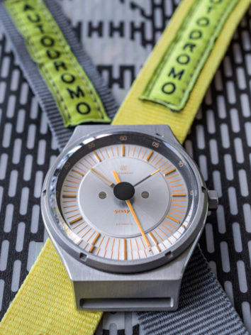 Autodromo Group B Silver/Yellow Watch Review | ABlogtoWatch