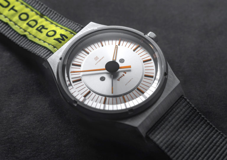 Autodromo Group B Silver/Yellow Watch Review | ABlogtoWatch