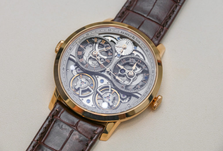 Arnold & Son Royal TEC1 Tourbillon Chronograph Watch | aBlogtoWatch